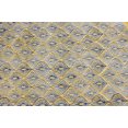 thumbnail image 3 of Casavani Custom Handwoven Cotton Round Bedroom Rug, Yellow 8x8 feet, 3 of 5