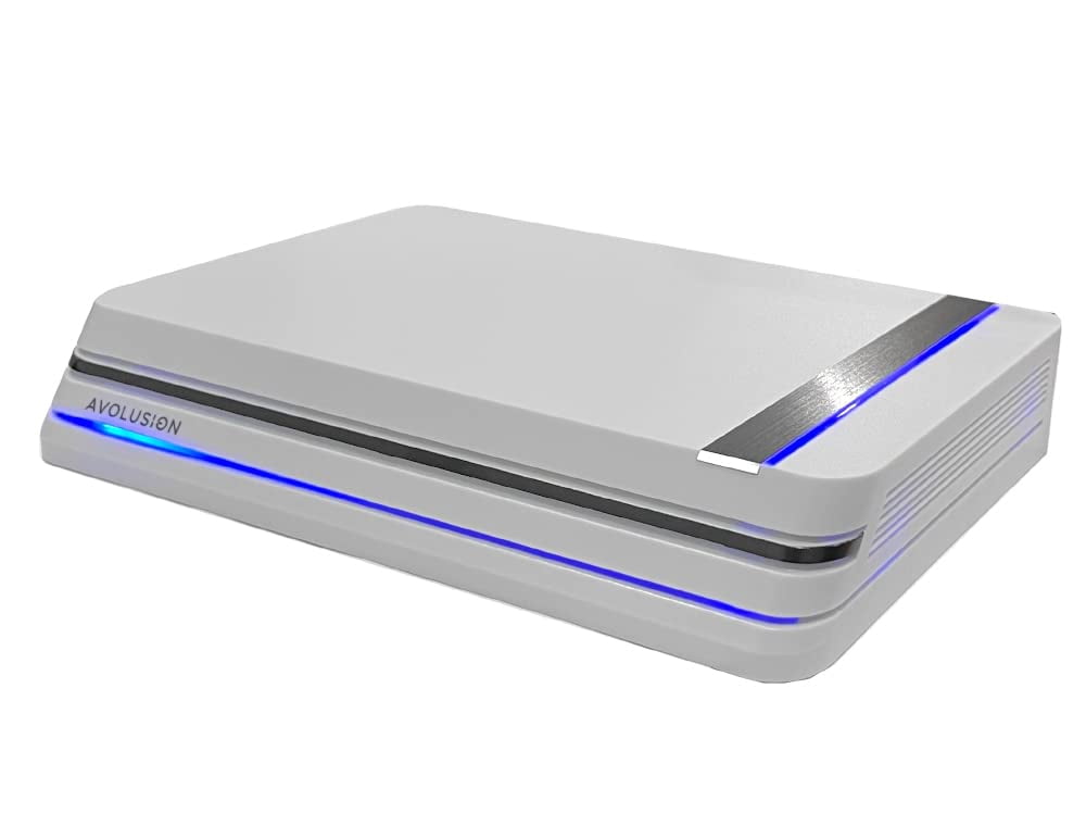 Avolusion PRO-X 3TB USB 3.0 External Gaming Hard Drive for PS5/PS4 Game Console (White) - 2 Year Warranty