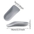 thumbnail image 2 of Orthopedic Height Increase Insoles with Adjustable Heel Lift and Arch Support for Enhanced Sports, 2 of 3