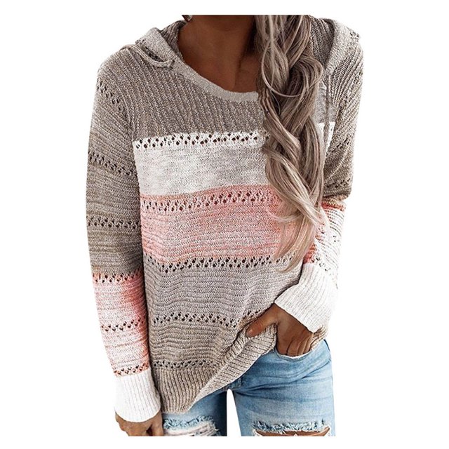 Fridja Mode Femme Col Rond Manches Longues Automne T-Shirt Impression Chemisier Tops