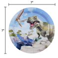 thumbnail image 3 of Assiettes en papier T-Rex 7", 3 of 4