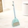 thumbnail image 4 of Kids Broom and Dustpan Set with Stainless Steel Handle - Colorful Polypropylene Cleaning Tools for Home, Office, and Child Development, 4 of 8
