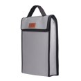 thumbnail image 4 of Fireproof Document Bag Waterproof Security Foldable Bags Safe Box Money Battery Cash Passport Organizer;Fireproof Document Bag Waterproof Safe Box Money Battery Passport Organizer, 4 of 5