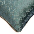 thumbnail image 2 of Cushion Covers, Blue 16"x16" (40x40 cm) Throw Pillow Covers, Jacquard Geometric Throw Pillows For Couch, Geometric Pattern Modern Style - Geometric Sea, 2 of 4