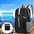 thumbnail image 4 of Lightweight Large Capacity Foldable Backpack, Durable Material, Compact & Multi Purpose, Suitable For Outdoor Sports, Travel, Hiking, Camping, 32x15x47cm, Oxford Cloth, 4 of 8