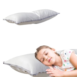 Noyau d'oreiller en dentelle, Staron Hôtel Oreillers Ménage Enfants Oreil doux, Respirant confortable Machine hypoallergénique Lavable pour les voyages dans la chambre avec support durable