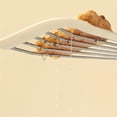 thumbnail image 3 of EGNMCR Spatule Spatules Ustensiles de Cuisine pour la Cuisine Spatule de Cuisson Antiadhésive Long Manche Ajourée Spatule Multifonction en Acier Inoxydable Spatule à Poisson Pelle une Spatule, 3 of 6