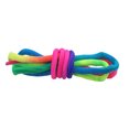 thumbnail image 1 of 1 Pair Rainbow Thick Round Shoelaces Colorful Fashion Sneaker Shoe Laces, 1 of 7