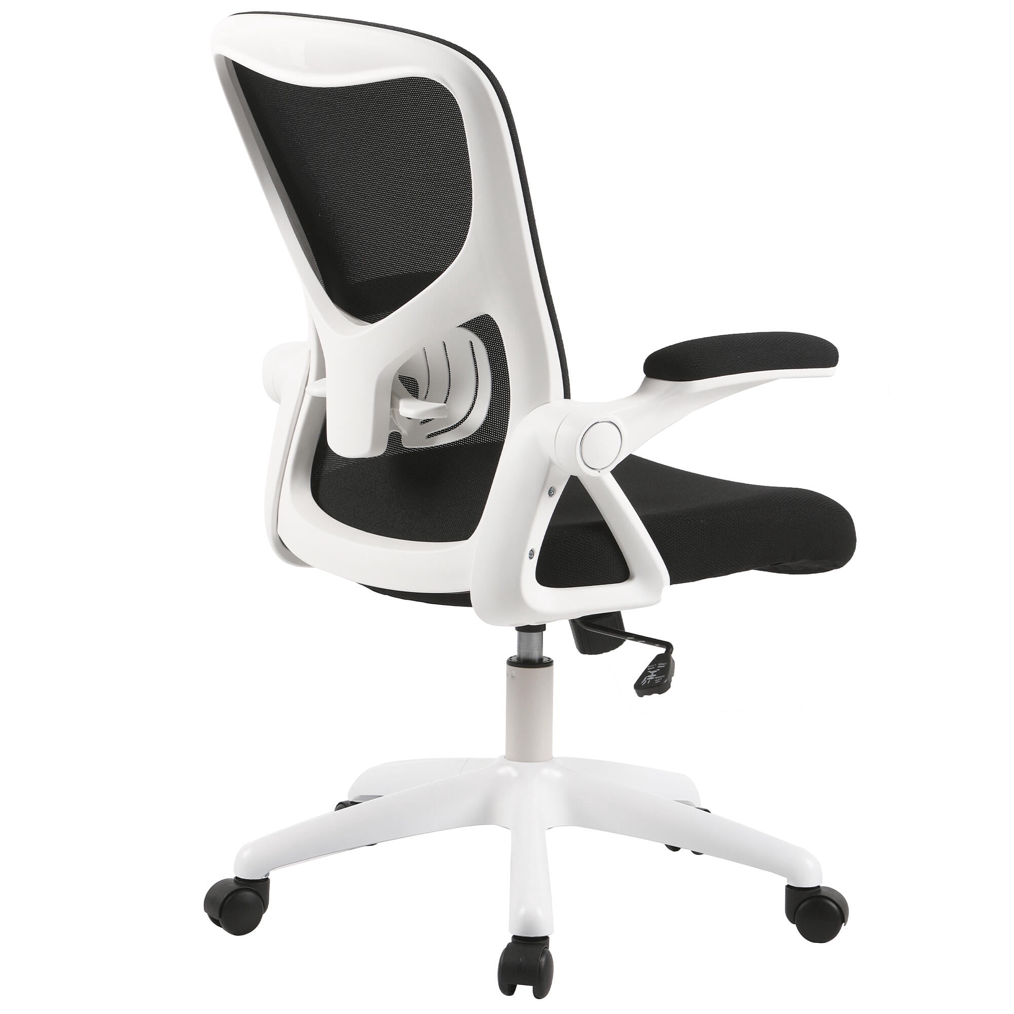 Ergonomic Desk Chair with Adjustable Height Lumbar Support and Tilt Tension Backrest, Home Office Mesh Computer Chair Executive Swivel Task Chair