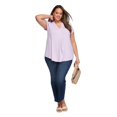 thumbnail image 2 of Haut plissé Lane Bryant Plus pour femmes, 2 of 6
