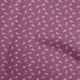 thumbnail image 1 of oneOone Silk Tabby Dark Magenta Fabric Bird Craft Projects Decor Fabric Printed By The Yard 42 Inch Wide, 1 of 5