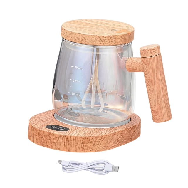 Lipstore Electric Mixing Mug Automatic Stirring Cup 400ml Mixed Milk Self Mixing Mug Auto Colorful