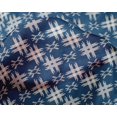 thumbnail image 4 of oneOone Silk Tabby Fabric Check Kasuri Print Fabric By Yard 42 Inch Wide, 4 of 4