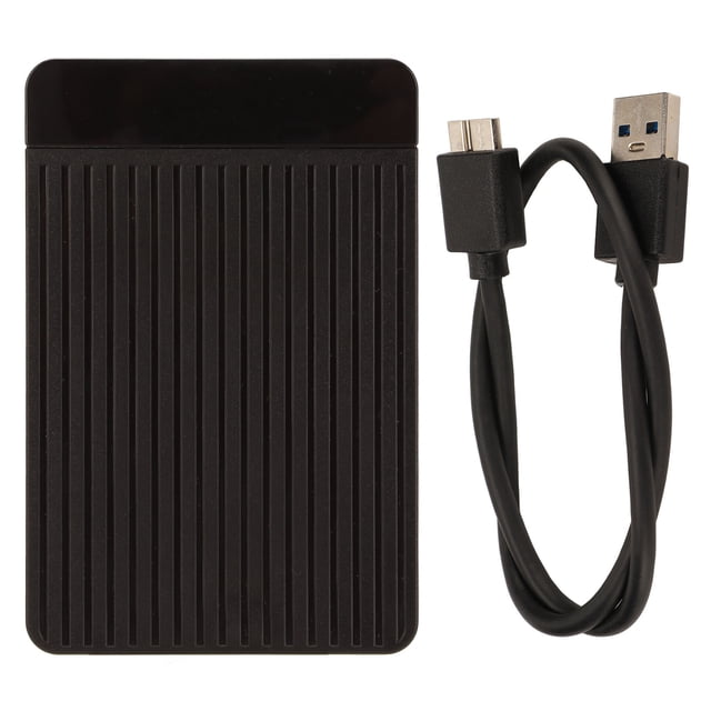 Boîtier de Disque Dur Externe USB3.0, Boîtier HDD Externe Robuste Durable 6Gbps UASP Accélération pour Ordinateur