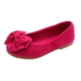 thumbnail image 2 of Letimco Sandales Filles Liquidation Rentrée Scolaire Chaussures Enfant Enfant Bébé Filles Unies Nœud Étudiant Simples Souples Danse Chaussures Princesse, 2 of 9