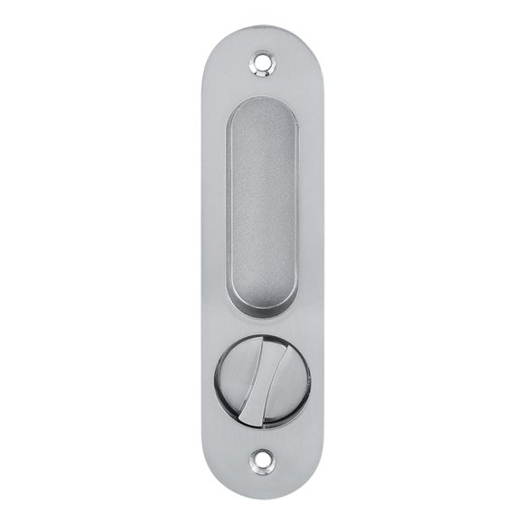 Peahefy Sliding Door Lock Handle Anti-theft with Keys for Barn Wood Furniture Hardware, Wood Door Lock, Sliding Door Lock