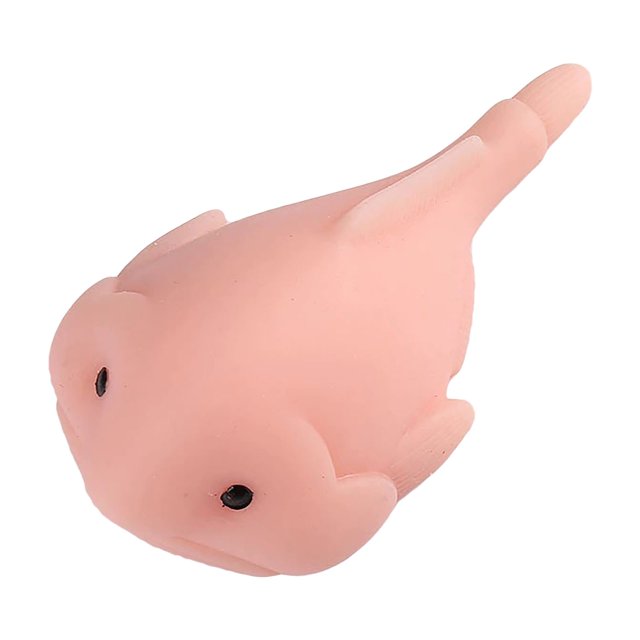 Poisson Clown Mignon Pétrir Joyeuse Pression Couleur Blobfish TPR Jouet d'Aération
