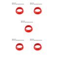 thumbnail image 1 of ZLight Seat Post Rubber Cycling Silicone Waterproof Mountain Bike Seatpost Protective Accessory 1 PC Red S 5Set, 1 of 6