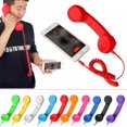 thumbnail image 2 of CNKOO 8 Colors 3.5mm Classic Comfort Retro Phone Handset Speaker Phone Call Mic Receiver For IPhone Android Phones, 2 of 9
