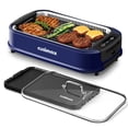 thumbnail image 1 of CUSIMAX 1500Watts Smokeless Indoor Grill & Griddle - Turbo Smoke Extraction, Non-Stick Double Removable Plates, Ideal for Korean BBQ, 1 of 6