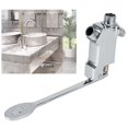 thumbnail image 2 of Ccdes G1/2 Thread Copper Floor Mount Foot Pedal Valve Accessory for Bathroom Basin Faucet,Foot Pedal Faucet Control, 2 of 8