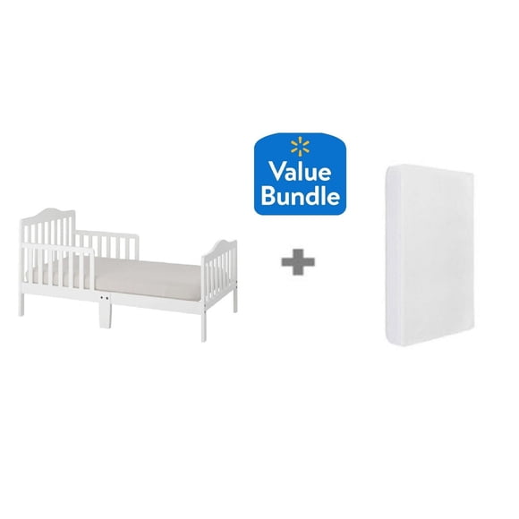 Lit pour tout-petit Finley Concord Baby + Matelas - Paquet