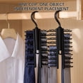 thumbnail image 3 of RKSTN Storage rack Household Multifunctional Storage Rack Hanging Tie Rack, Belt Hanging Rack, Clothes Rack Organizing Rack, Tie Scarf, Silk Scarf, 3 of 7