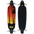thumbnail image 1 of Krown Elite Longboard 8-ply Maple Drop Through Palm Sunset, 1 of 4