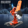 thumbnail image 3 of Angle Grinder Stand Angle Grinder Fixed Bracket Heavy Duty Grinder Holder for Angle Grinder, 3 of 11