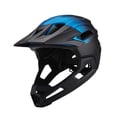thumbnail image 2 of Almencla Full Face Bike Helmet Hat Downhill Protective Helmets Cycling Helmet black blue, 2 of 8
