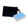 thumbnail image 1 of TISHITA Travel Mini Mahjong Board Game, 144 Tiles Mahjong for Outdoor Gathering Home Blue, 1 of 8