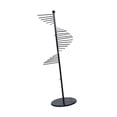 thumbnail image 3 of simhoa Scarf Display Rack Creative Spiral Scarf Holder for Suit Pants Ties Boutique Black, 3 of 8
