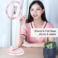 thumbnail image 1 of LED Ring Light 11'' with Mini Phone Stand & Dimmer Switch for Live Streaming & Video Portable LED Camera Light with Cell Phone Holder Fill-in Light Lamp with 3 Light Modes & 5 Brightness Levels, 1 of 7