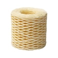 thumbnail image 1 of 490Ft /150M Natural Raffia Craft Yarn, Paper Fiber Raffia Ribbon Material, DIY Hand Craft Supply for Gift Wrapping, Crochet Work, Making Beach Bags, Hats and Woven Baskets, Multiple Color Options, 1 of 4