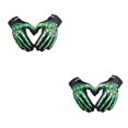 thumbnail image 3 of Baohd Lightweight And Shockproof Skeleton Riding Gloves For Autumn Winter Breathable And Comfortable Nylon Multifunctional green S 2Set, 3 of 6