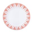 thumbnail image 4 of Ultra By Gibson Piper Point 12 Piece Double Bowl Dinnerware Set, Red, Opal Glass, 4 of 5