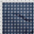 thumbnail image 4 of oneOone Rayon Medium Blue Fabric Block Sewing Craft Projects Fabric Prints By Yard 56 Inch Wide, 4 of 5