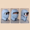 thumbnail image 3 of Windproof Full Thermal Ski Hat with Eyewear for Winter Sports and Outdoor Activities, 3 of 4