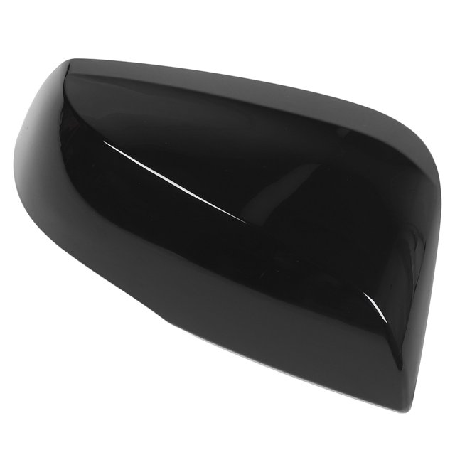 Black Fadeless Weather Resist Rearview Mirror Cover Cap, Enhance Look, Easy Installation, Original Sizes, Applicable with Turn Signal Lights, for