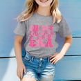 thumbnail image 2 of TZEWGL Tees For Kid Short Sleeve Graphic Prints Crew Neck Blouse For Kids size 1-2T, 2 of 4