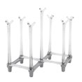 thumbnail image 2 of Cup Holder, Cup Drying Rack, Retractable Goblet Holder For Teacups Lasses Wine Glasses Light Gray, 2 of 8