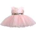 thumbnail image 3 of Toddler Girls Formal Dress Gown Sequins Bowknot Backless Princess Party Dresses, 3 of 3