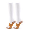 thumbnail image 1 of Miqool Bas de Compression pour Femmes et Hommes, Soutien de la Circulation, Bas de Compression Jusqu'au Genou pour Athlétisme, Course, Cyclisme, Vol, Grossesse, Récupération, Infirmières, 1 of 2