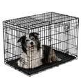 thumbnail image 1 of Vibrant Life Double-Door Metal Wire Dog Crate with Divider,48 in, 1 of 7