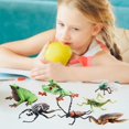 thumbnail image 3 of Décoration Modèle de Libellule Grenouille Écologique Insecte Coléoptère Statue Modèle Décoration de Bureau, 3 of 5
