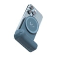 thumbnail image 1 of ShiftCam SnapGrip Magnetic Smartphone Battery Grip- Blue Jay, 1 of 5
