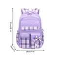 thumbnail image 5 of Vaidha Cute Girls' Lightweight Backpack With Bowknot Suitable For Primary And Junior Good School Students, 5 of 5