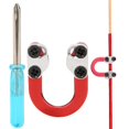 thumbnail image 1 of Sturdy Durable Metal D  Metal D , Archery Equipment, for Outdoor Use Archery Accessory Arrows red, 1 of 8