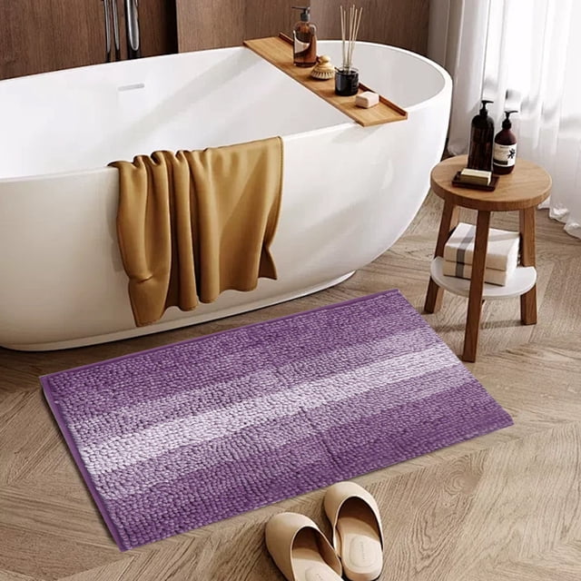 TIMIFIS Bathroom Rugs Absorbent Entrance Mat Bathroom Rug Water-Absorption Door Mat Non-Slip Foot Mat for Bathroom Shower Room Toilet - Ideal for Home Bath Mat