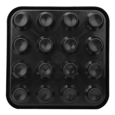Billiard Ball Storage Tray Billiard Supply Billiard Accessory Billiard Ball Storage Tray Holds 16 Balls Pool Accessory For Billiards Parlor Black